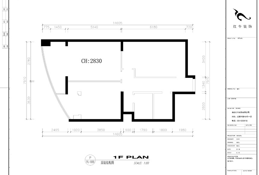 860x580_劉小勇_南京日月大廈1804_120㎡現(xiàn)代風格裝修_原始結構圖